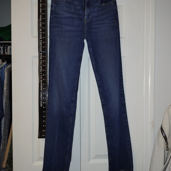 Levi's Blue Slim Straight Women's Red Tab High Waisted Jeans - Picture 16 of 16